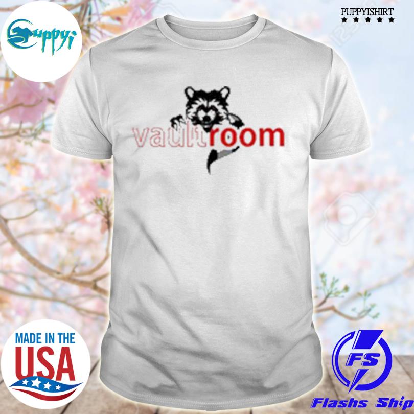 Premium vaultroom x crazy raccoon merch shirt, hoodie, sweater, long sleeve  and tank top