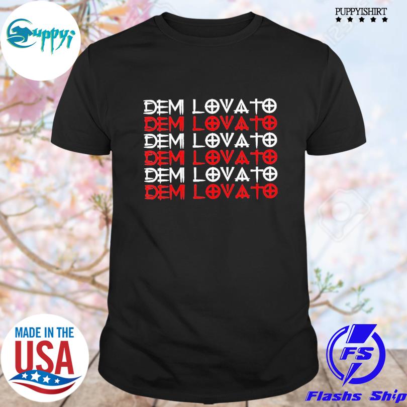 Font Art Demi Lovato Rock Holy Fvck Shirt