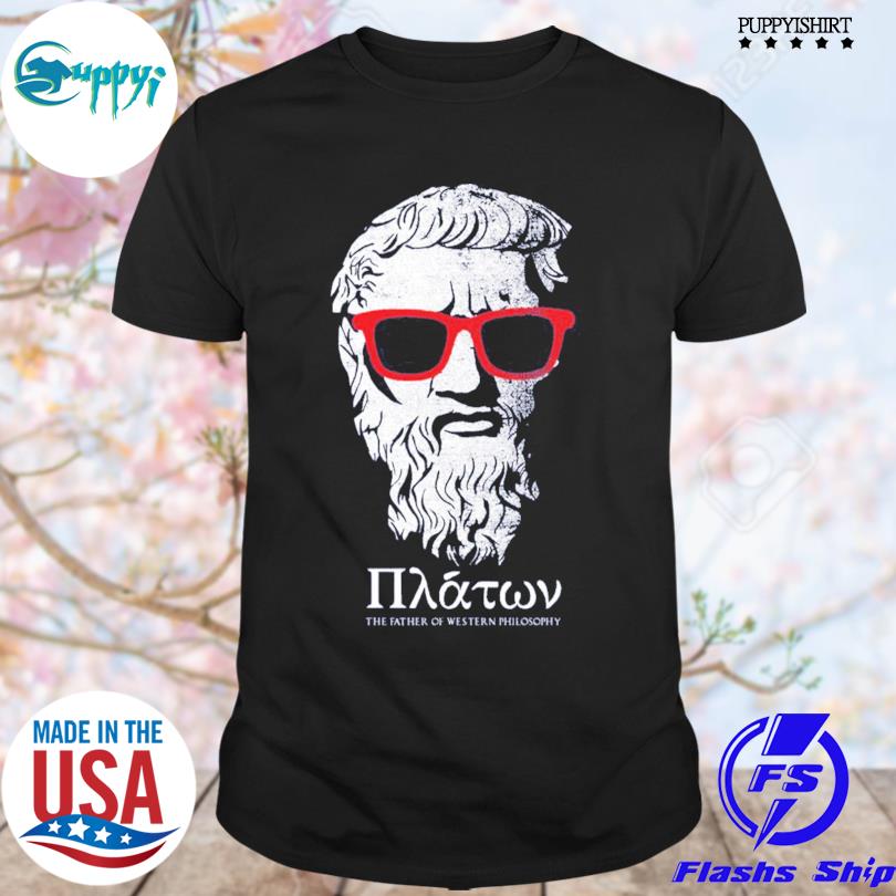 Plato Father Of Western Philosophy Tee Shirt