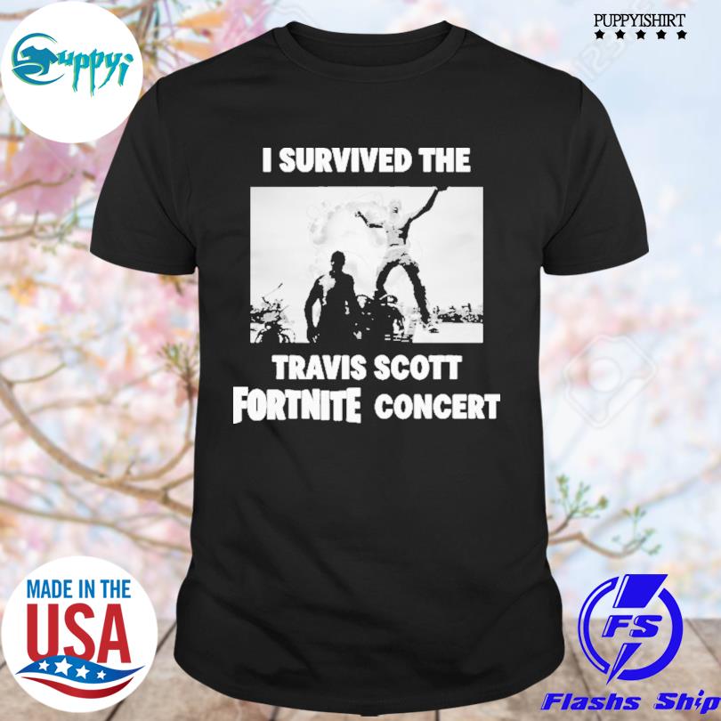 Top i Survived The Travis Scott Fortnite Concert Shirt