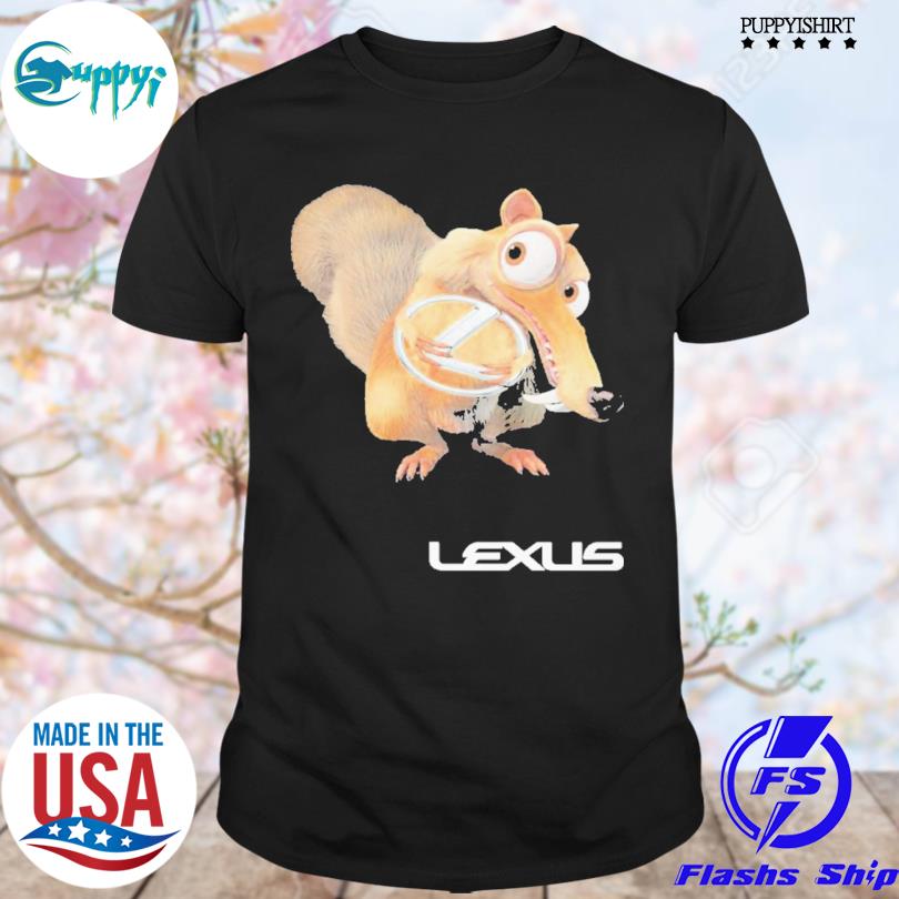 Top scrat hug lexus logo shirt